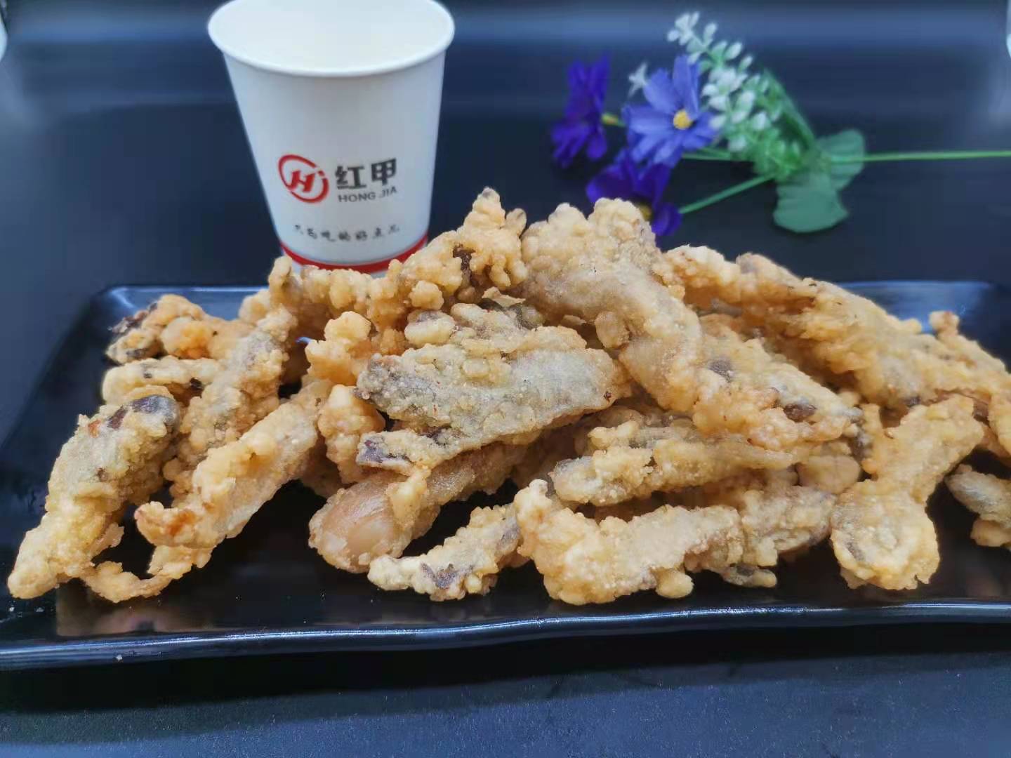 2121非凡炸平菇‖拿肉都不换